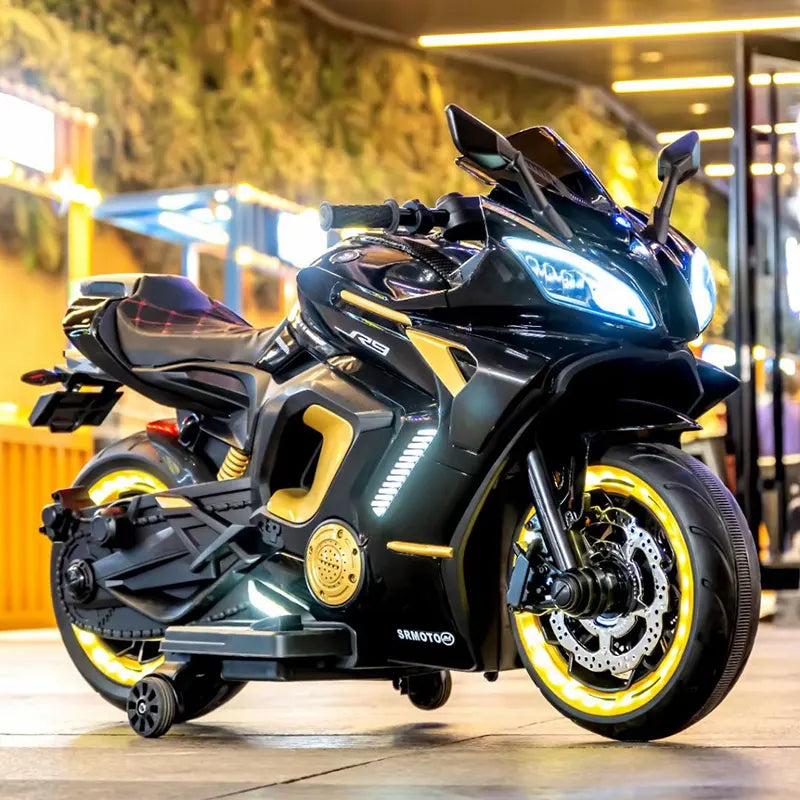 Kids Big Size Electric Motorbike USB & Music Player Toy For 3 To 12 Years Bike Battery Operated Ride On Kids Big Size Electric Motorbike USB & Music Player Toy For 3 To 12 Years Bike Battery Operated Ride On